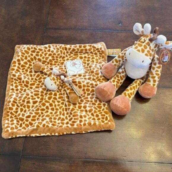 NWT Swedish plush and lovey set giraffe - Picture 1 of 3